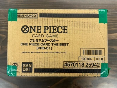 Jogo de cartas One Piece Premium THE BEST PRB-01 estojo japonês novo lacrado - Imagem 1 de 4
