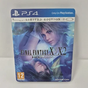 ps4 FINAL FANTASY X/X-2 HD Remaster Limited Steelbook Edition REGION FREE PAL UK - Picture 1 of 11