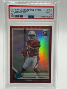 Panini Donruss Optic Red #152 Kyler Murray Rookie RC 27/99 2019 PSA 9 - Imagen 1 de 2
