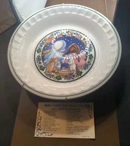 Watkins Country Kids Recipe Pie Plate Holiday Turkey And Stuffing Pie 1989 Box - Picture 1 of 3