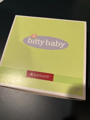 American Girl doll Bitty Twin Boy Denim Overalls Outfit Shirt Panties Hat Shoe - Image 1 of 4