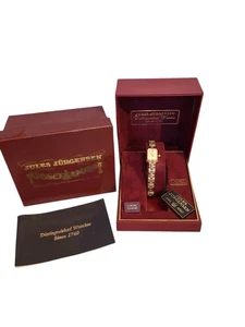 Vintage Pristine Ladies Jules Jurgensen Watch With Diamond NIB 6823 Unworn - Picture 1 of 7