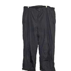 Damen Schwarz Schnee Ski Hose Outdoor Winter Sportbekleidung Wasserabweisend - Bild 1 von 4