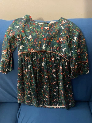 Bee boy Rabbit Dress 8Y Green - Image 1 of 3