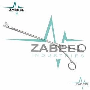 Thoracoscopy Curved Tissue Scissors | Surgical Forceps By ZaBeel Industries - Picture 1 of 4