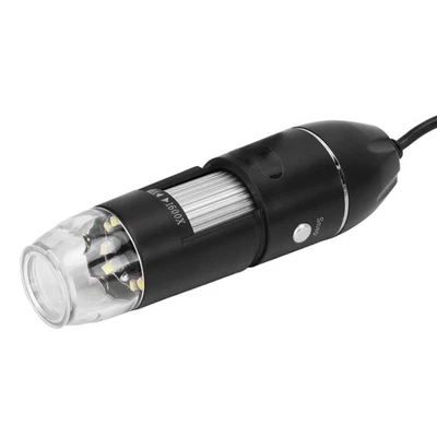 1600X Digital Microscope Flexible Rotating Electronic Microscope With 8 LED NEW - Photo 1/4