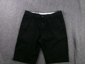 Volcom Monty Shorts Mens 34 Black Chino Casual Classic Fit Skate Surf Streetwear - Picture 1 of 14