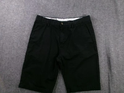 Volcom Monty Shorts Mens 34 Black Chino Casual Classic Fit Skate Surf Streetwear - Image 1 of 4
