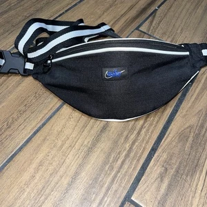 Nike Uomo Heritage Retro Waist Pack Nero - Foto 1 di 5