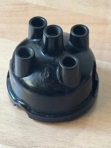 Vintage LUCAS 'King of the Road' Black Bakelite 4-Cyl Distributor Cap England - Picture 1 of 7