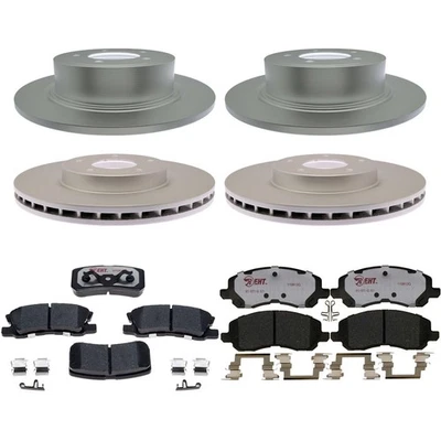 KIT-210513-1408 Raybestos Brake Disc and Pad Kits 4-Wheel Set Front & Rear — 第 1/4 张图片