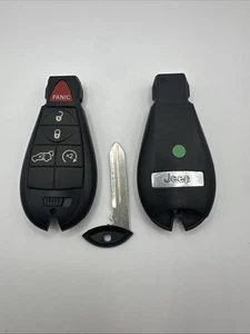 OEM Unlocked Jeep Keyless Go Proximity Smart Remote Key Fob Fobik IYZ-C01C - Bild 1 von 2