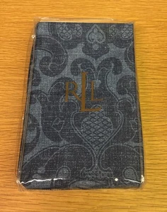 2er Set Ralph Lauren Los Cabos Batik Indigo Blau Blumen Standard Kissenbezüge NEU - Bild 1 von 5