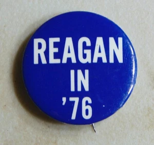 Ronald Reagan 1976 campaign pin button political - Picture 1 of 1