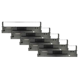 5x Farbband für Tally Dascom 1318 1318+ Schwarz - Afbeelding 1 van 9