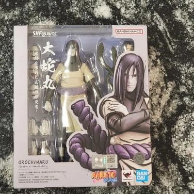 Bandai Naruto Shippuden S.H.Figuarts Orochimaru Seeker of Immortality Action Fig - Image 1 of 4