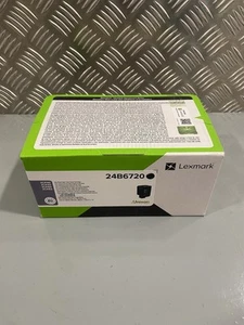 Cartouche de toner noir haut rendement Lexmark 24B6720 neuve scellée - Photo 1/6