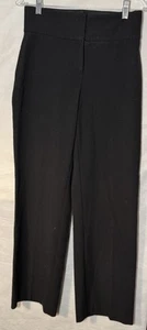Style & Co schwarze Strick Julie gerades Bein Anzughose Größe 6P leicht getragen 29”L. - Bild 1 von 10