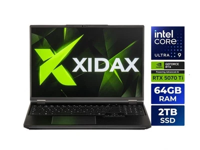 XIDAX 16" GeForce RTX 5070Ti Laptop GPU - Intel Core Ultra 9 275HX - 64GB Memory