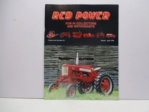 Mar. - Abr. Estuche de tractor turbo McCormick 1996 Red Power Magazines IH Farmall - Imagen 1 de 1