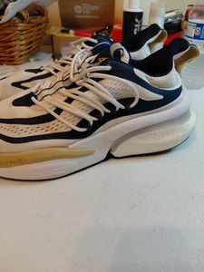 Adidas Alphaboost V1 NCAA Pack - Georgia Tech Sz 10.5 - Picture 1 of 7