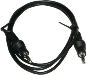 2pcs x 1Ft 3.5mm MM Male To Male AUX Audio Headset Jack Stereo Cable Cord 0.5m - Bild 1 von 3