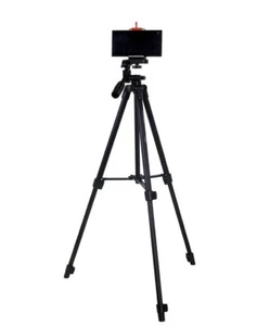 Professional Camera Tripod Stand Mount Phone Holder For iPhone DSLR Travel AU- - Picture 1 of 12