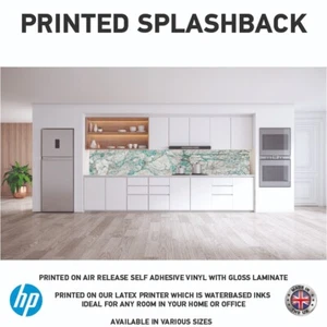 Splashback Cucina Marmo Autoadesivo Stampato Vinile Laminato 3Mtr MS036 - Foto 1 di 1