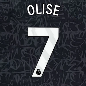 2023 2024 OFICIAL CRISTAL PALACE OLISE 7 BLANCO TERCER JUGADOR TALLA NOMBRE CONJUNTO - Imagen 1 de 1