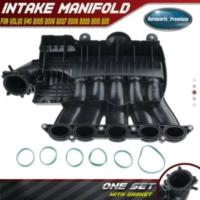 Colector de admisión superior con junta para Volvo S40 V50 2005-2010 2,4 L sin turbo Foto 1 de 4