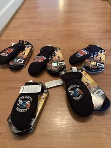 NBA Isotoner Toddler Child Gloves Mittens Hornets Spurs Nets Suns - Picture 1 of 23