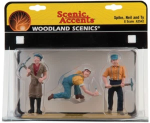 Woodland Scenics ~ G Scale ~ Spike, Neil & Ty ~ A2542 - Picture 1 of 1