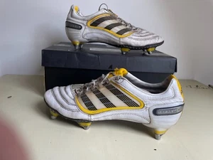 Adidas Predator Powerswerve Pulse Red 9,5 10 44 amarillo blanco - Imagen 1 de 7
