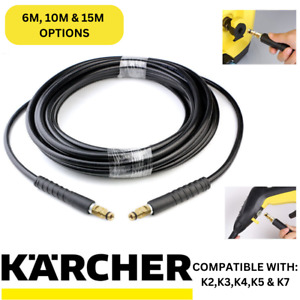 Karcher Extension Hose Pipes Long 6M 10M 15M K2 K3 K4 K5 K7 High-Pressure Washer