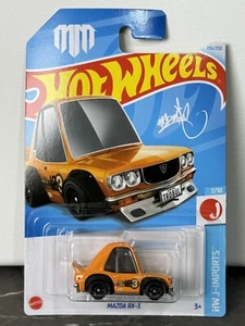 Hot Wheels 2024 Mainline 156/250 Mazda RX-3 RX3 Tooned HW J Imports 7/10 Orange - Picture 1 of 3