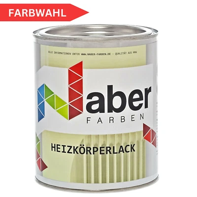 1 L Heizkörperlack, Heizungsfarbe, Heizungslack, RAL Farbwahl - Seidenmatt - Bild 1 von 4