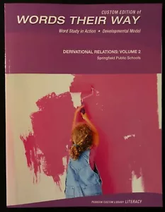 Words Their Way DEVELOPMENTAL MODEL (Custom) Derivational Relations Vol. 2 - Picture 1 of 10