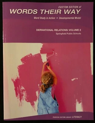 Words Their Way DEVELOPMENTAL MODEL (Custom) Derivational Relations Vol. 2 - Image 1 of 4