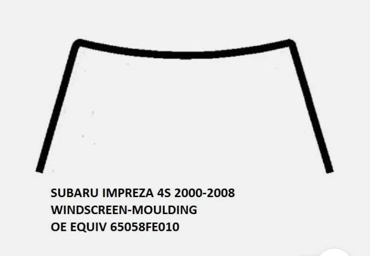 NUEVO SUBARU IMPREZA 2000/2008 PARABRISAS DELANTERO MOLDEADO OE REF 65058FE010 Foto 1 de 1
