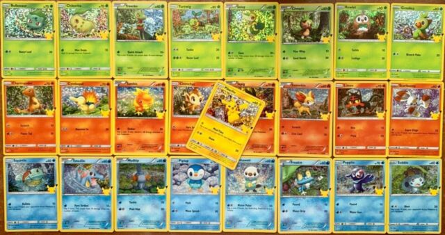 Cartas do McLanche Feliz comemorativo de Pokémon são vendidas no