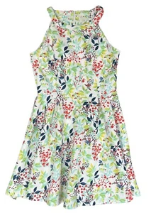 Copper Key Girls Dress Size Small Yellow Floral Print Halter Cottagecore Boho - Picture 1 of 6