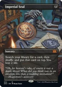 Imperial Seal Borderless Double Masters 2022 NM MTG - Picture 1 of 1