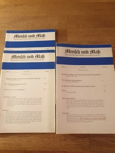 Mensch und Maß. 2001/2002 - Bild 1 von 3