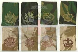 British Army Surplus Dpm & Deserto Mostrina, Csm, Rqms , Warrant Officer, Ssm - Bild 1 von 1