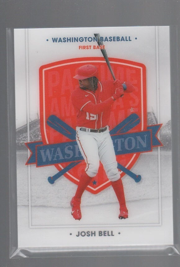 JOSH BELL 2021 PANINI CHRONICLES AMERICA PASTIME CARD #75 - Image 1 of 1