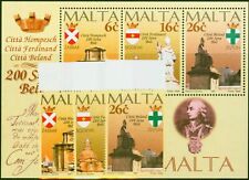 Malta 1997 Cities Set of 4 SG1038-MS1041 V.F.MNH (2)