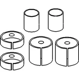 Front Axle Bushing Kit VPJ1900 Fits Case-IH CX100 3210 3220 3230 385 395 454 - Picture 1 of 7