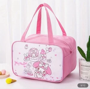 My Melody Lunch Box Kids Sanrio Pink Kawaii New School Container Bag Pail - Picture 1 of 6