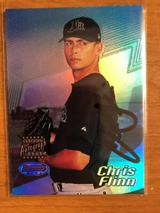 2002 Bowman's Best Chris Flinn autograph Tampa Bay Rays - Picture 1 of 1