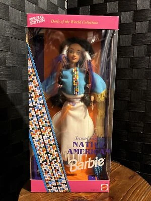 NATIVO AMERICANO BARBIE ESPECIAL 2ª EDICIÓN MUÑECAS DEL MUNDO COLECCIÓN 1993  Foto 1 de 4